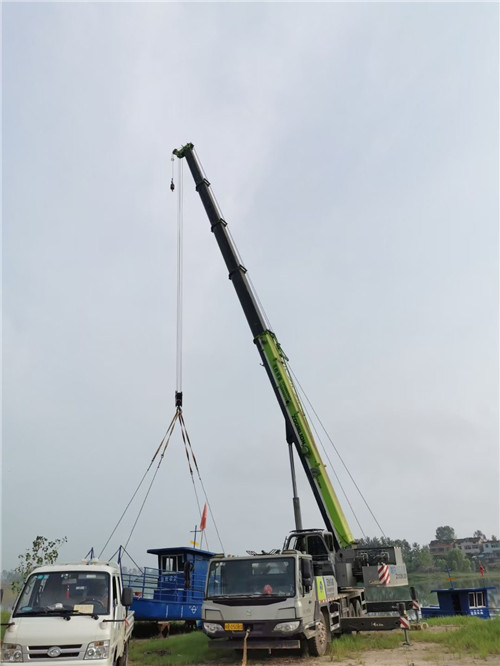 宜宾市桥梁建设吊装案例